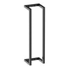 Brauer combi handdoekrek voor wandmontage in geborstelde gunmetal PVD-afwerking, vervaardigd uit RVS en geschikt voor badkamer.