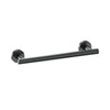 Brauer handdoekrek voor wandmontage in gunmetal afwerking, vervaardigd uit RVS. Verkrijgbaar in 30 cm breedte voor badkamer en toilet.