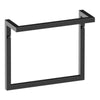 Brauer handdoekrek model B 35 cm voor wandmontage in geborstelde gunmetal afwerking, vervaardigd uit RVS304 en geschikt voor badkamer en toilet.