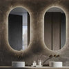 Badkamerspiegel met verlichting en verwarming – Martens Design Ovaal 1