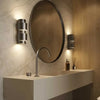 Wandlamp badkamer SOFIA van Martens Design – 26x10 cm, IP44, dimbaar LED (8W) met 2700K lichtkleur. My Royal Bathroom: 15 jaar badkamerspecialist.