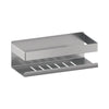 Brauer Brushed Edition doucherek van 23 cm in RVS geborsteld PVD, tijdloos en onderhoudsvriendelijk badkameraccessoire.