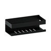 Brauer Black Edition doucherek 23 cm mat zwart