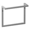 Brauer handdoekrek model B 35 cm voor wandmontage in geborsteld RVS afwerking, vervaardigd uit RVS304 en geschikt voor badkamer en toilet.