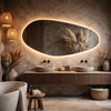 Badkamerspiegel met verlichting en verwarming Martens & Meijer design en luxe 