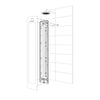 Sunshower One L Opbouw 185×33×10 cm met infrarood licht. Full body wellness infrarood douche, spier en gewrichtsverlichting. My Royal Bathroom met 15+ jaar ervaring en gratis verzending.