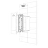 Sunshower One S inbouw 95×33×10 cm met infrarood licht. Full body wellness infrarood douche, spier en gewrichtsverlichting. My Royal Bathroom met 15+ jaar ervaring en gratis verzending.